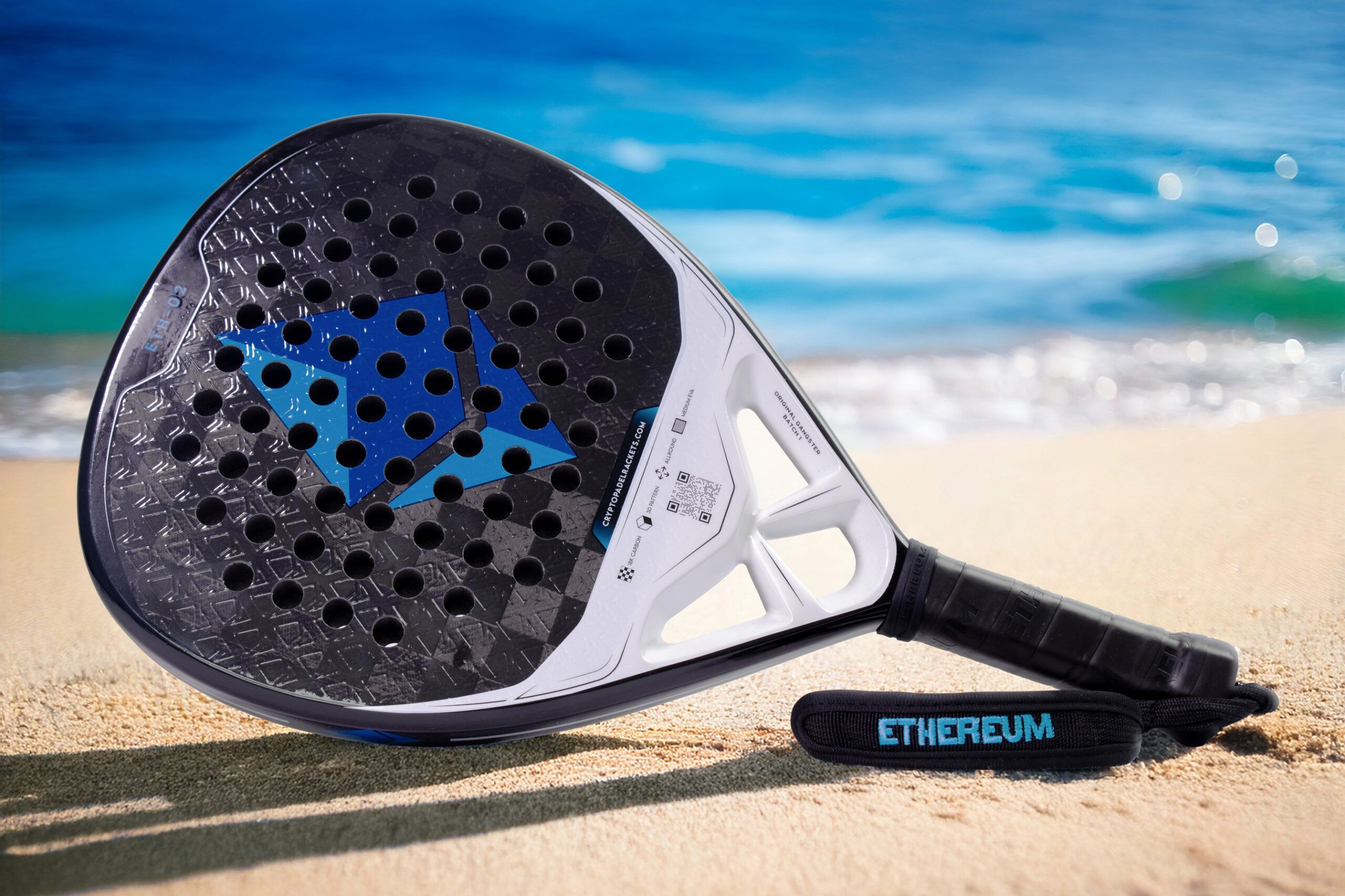 PADEL RACKET ETHEREUM DIAMOND (OG BATCH 1)
