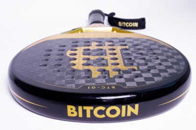 PADEL RACKET BITCOIN TEARDROP (OG BATCH 1) - Image 3