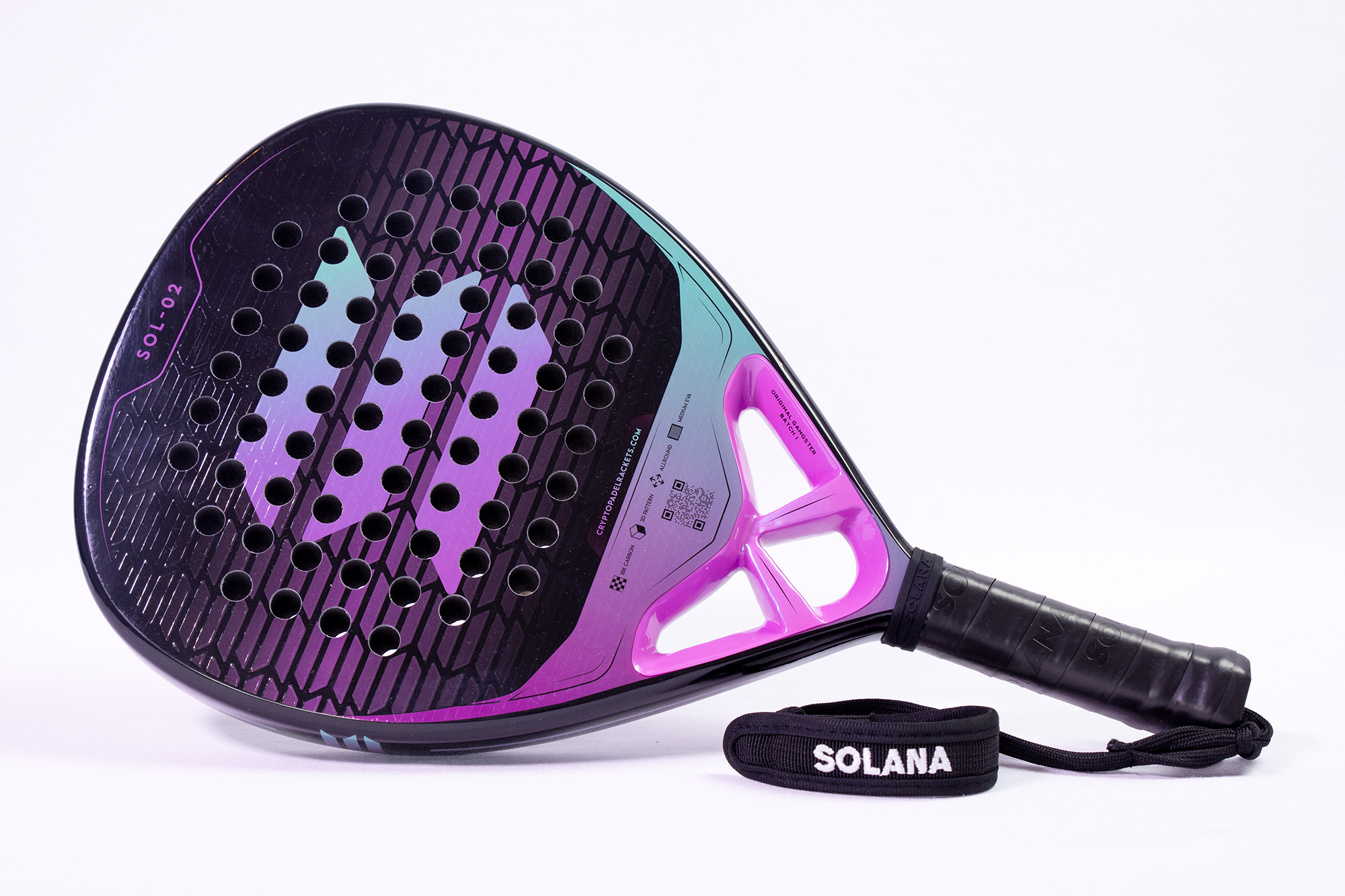 Padel racket SOLANA diamond